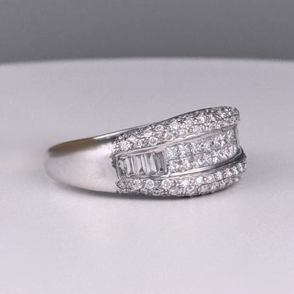 18K Gold Diamond Ring
