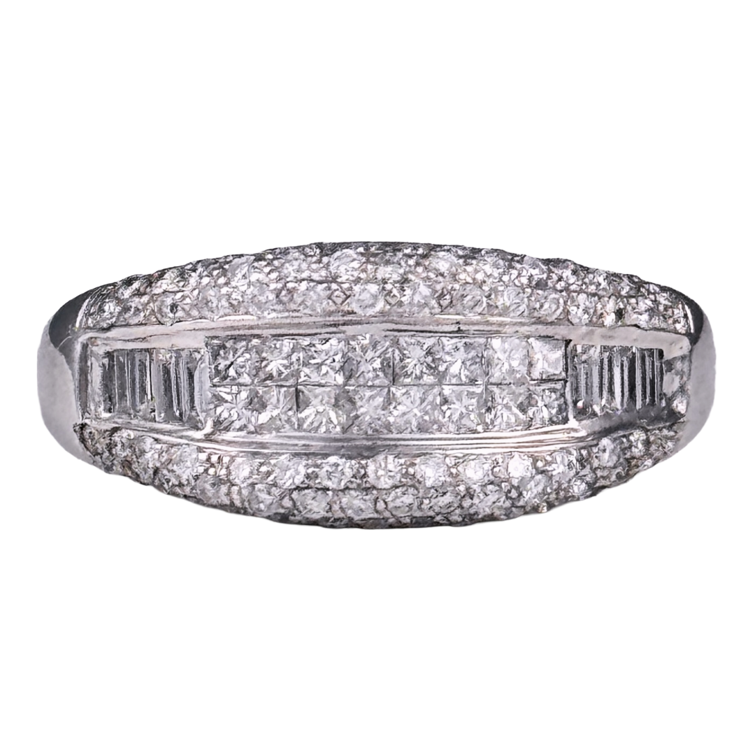 18K Gold Diamond Ring
