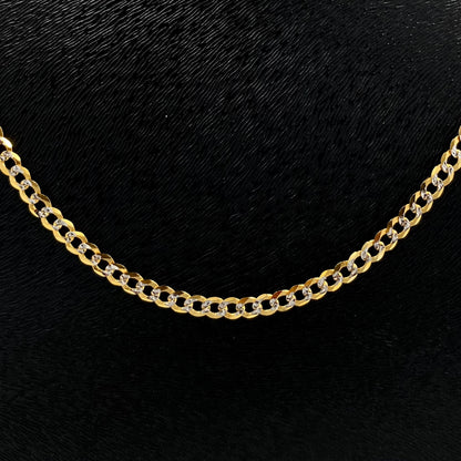 Cuban Link Diamond Cut Chain 2.5MM