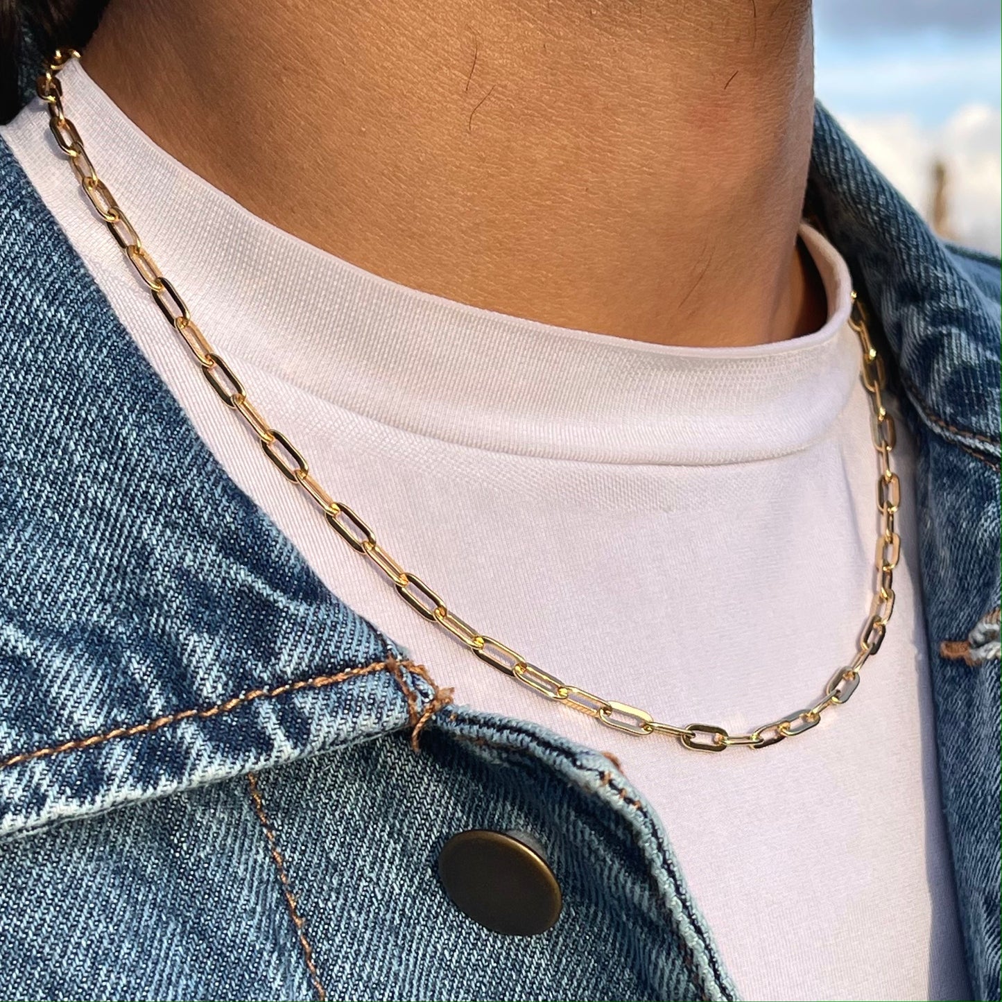 Paper Clip Necklace