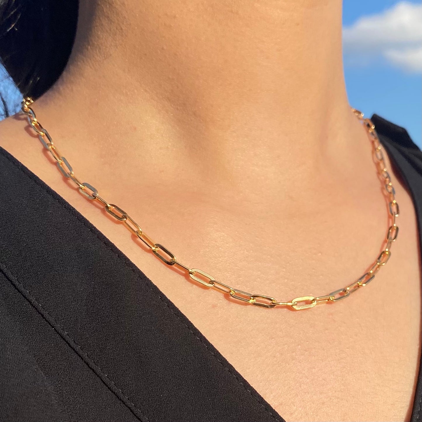 Paper Clip Necklace