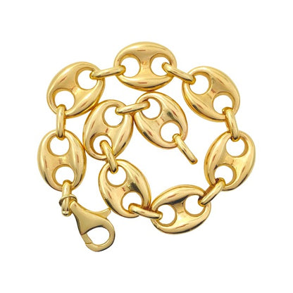 Puff Mariner Bracelet 14K (12mm)